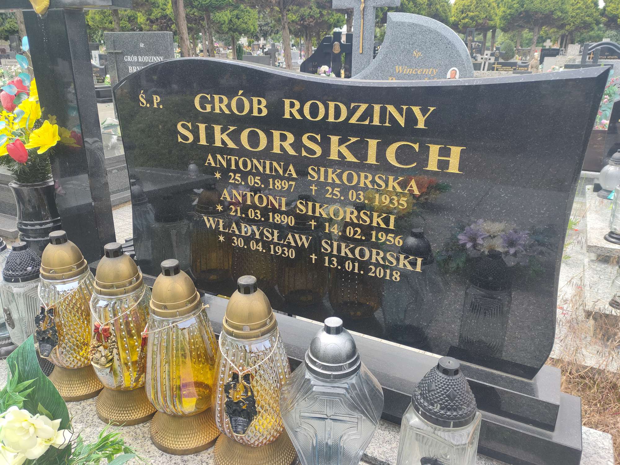 Antonina Sikorska 1897 Wieruszów - Grobonet - Wyszukiwarka osób pochowanych