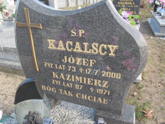 Kazimierz Kacalski Wieruszów - Grobonet - Wyszukiwarka osób pochowanych