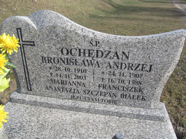 Anastazja Białek Wieruszów - Grobonet - Wyszukiwarka osób pochowanych