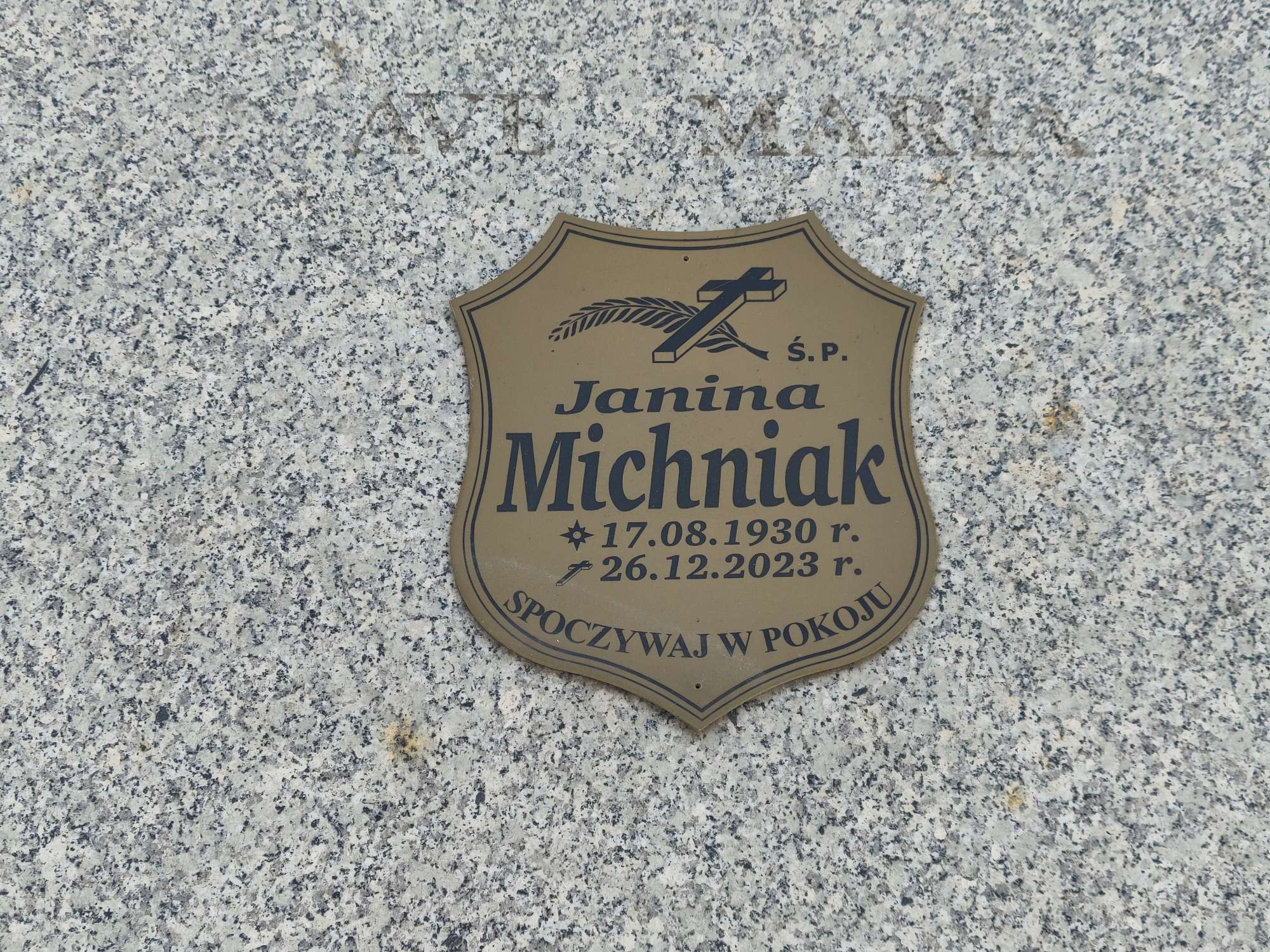 Janina Michniak 1930 Wieruszów - Grobonet - Wyszukiwarka osób pochowanych