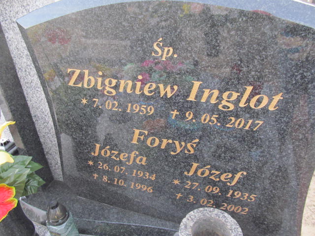 Zbigniew Inglot 1959 Wieruszów - Grobonet - Wyszukiwarka osób pochowanych
