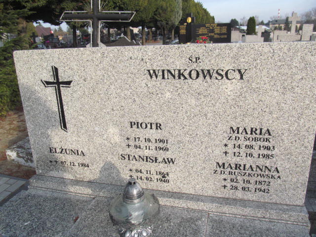 Piotr Winkowski 1901 Wieruszów - Grobonet - Wyszukiwarka osób pochowanych