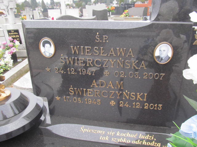Adam Świerczyński 1945 Wieruszów - Grobonet - Wyszukiwarka osób pochowanych