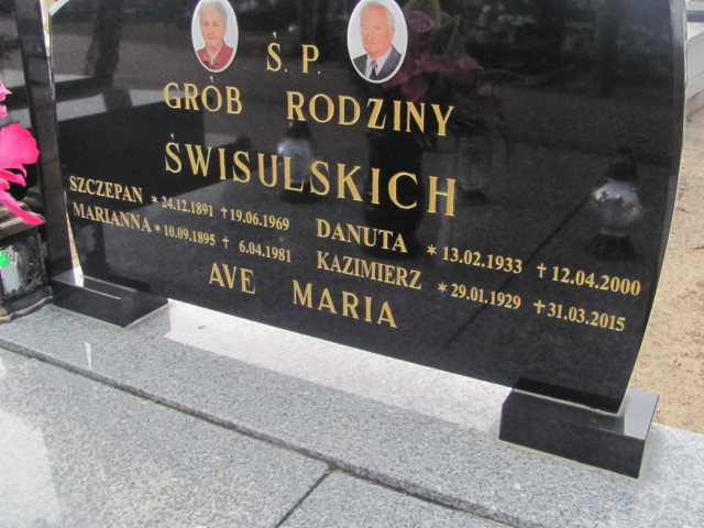 Szczepan Świsulski 1891 Wieruszów - Grobonet - Wyszukiwarka osób pochowanych