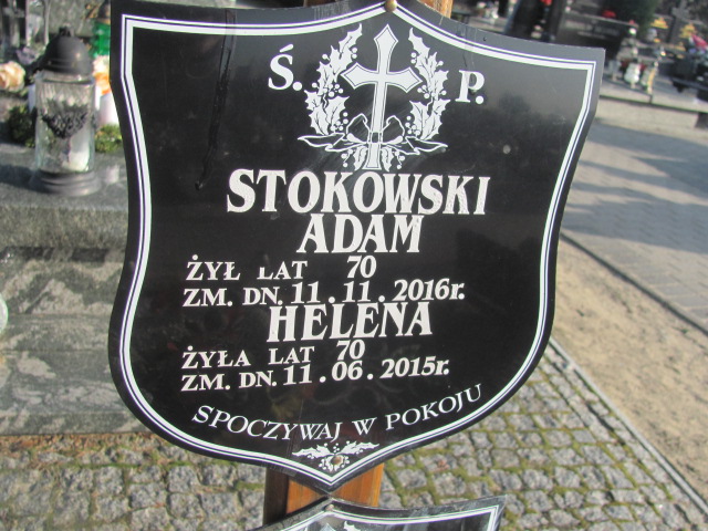 Adam Stokowski Wieruszów - Grobonet - Wyszukiwarka osób pochowanych