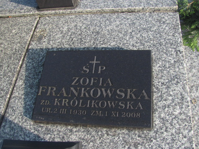 Józef Frankowski 1925 Wieruszów - Grobonet - Wyszukiwarka osób pochowanych