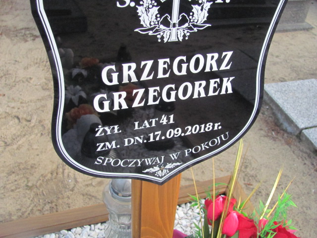 Grzegorz Grzegorek Wieruszów - Grobonet - Wyszukiwarka osób pochowanych