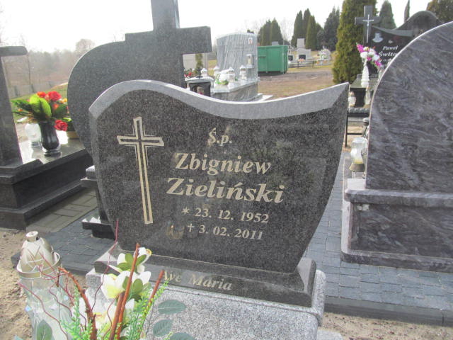 Zbigniew Zieliński 1952 Wieruszów - Grobonet - Wyszukiwarka osób pochowanych