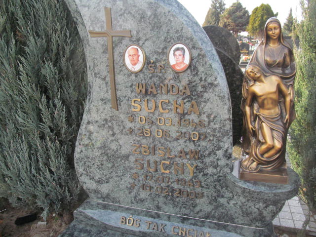 Zbisław Suchy 1949 Wieruszów - Grobonet - Wyszukiwarka osób pochowanych