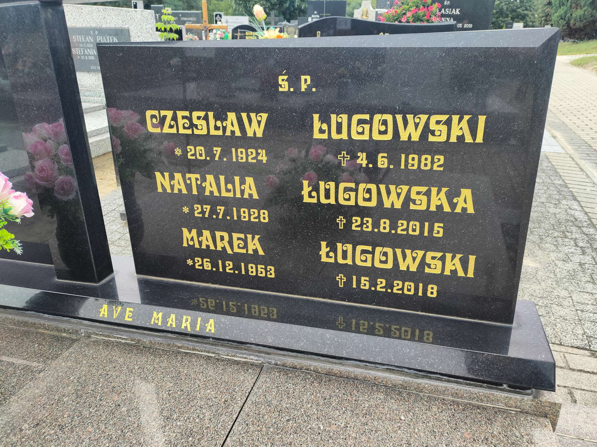 Marek Ługowski 1953 Wieruszów - Grobonet - Wyszukiwarka osób pochowanych